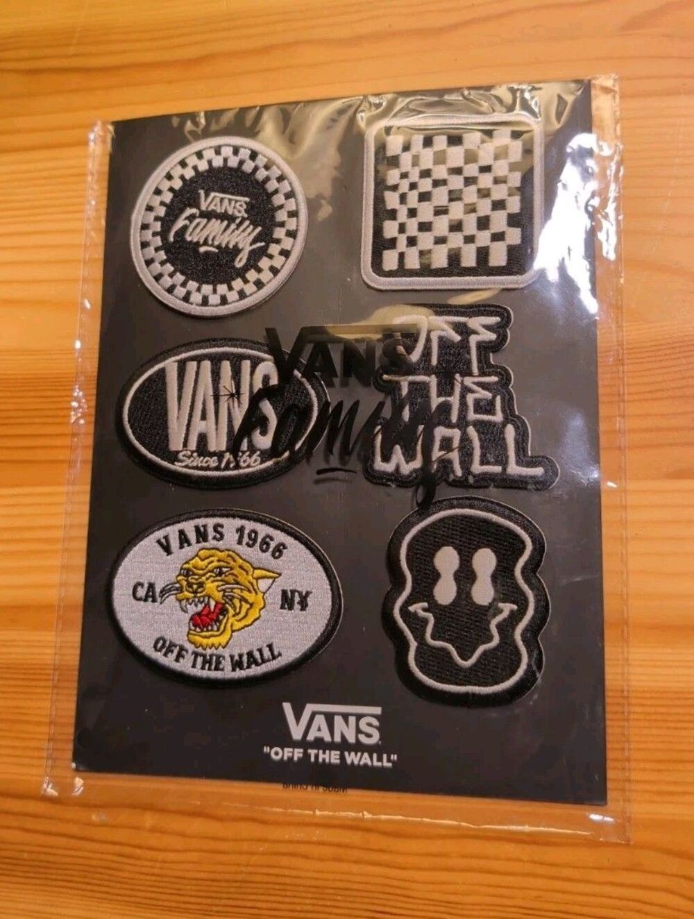 Vans "Off the Wall" Self Adhesive Patches -  Pack of 6